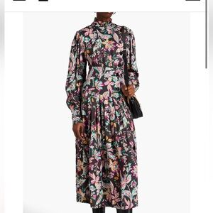 MARANT ÉTOILE
Floral-print jacquard midi dress